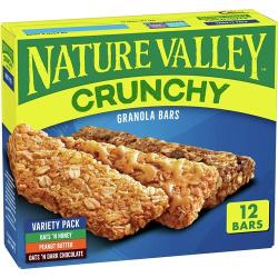 12-Count Nature Valley Granola Bars Variety Pack