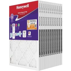 12-Pack Honeywell 16x20x1 MERV 11 FPR 9 Superior Allergen Pleated Air Filters