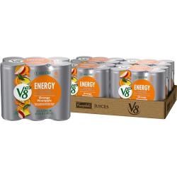 24-Pack of 8oz V8 +Energy Drinks (Various Flavors)