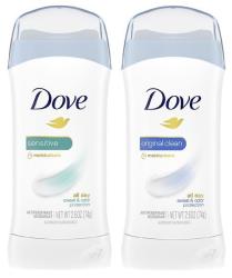 2.6-Oz Dove Antiperspirant Deodorant (various scents)