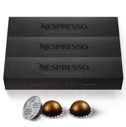 30-Count Nespresso Vertuo Medium Roast Coffee Capsules (Double Espresso Chiaro)