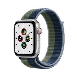 44mm Apple Watch SE (1st Gen) GPS + Cellular (Abyss Blue/Moss Green Sport Loop)