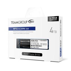 4TB TeamGroup MP34 M.2 PCIe 3.0 NVMe 3D NAND Internal Solid State Drive
