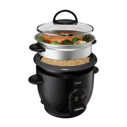 6-Cup Oster DiamondForce Nonstick Electric Rice Cooker (Black)