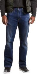 Levis Mens 505 Regular Fit Stretch Jeans (Roth)