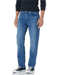 Levis Mens 514 Straight Fit Cut Jeans (Begonia Tint)
