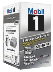 12-Quart Mobil 1 Full Synthetic Motor Oil: FS European Car Formula 0W-40