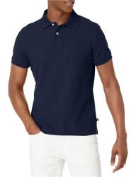 Lee Mens Modern Fit Short Sleeve Polo T-Shirt (Navy, White, or Royal)